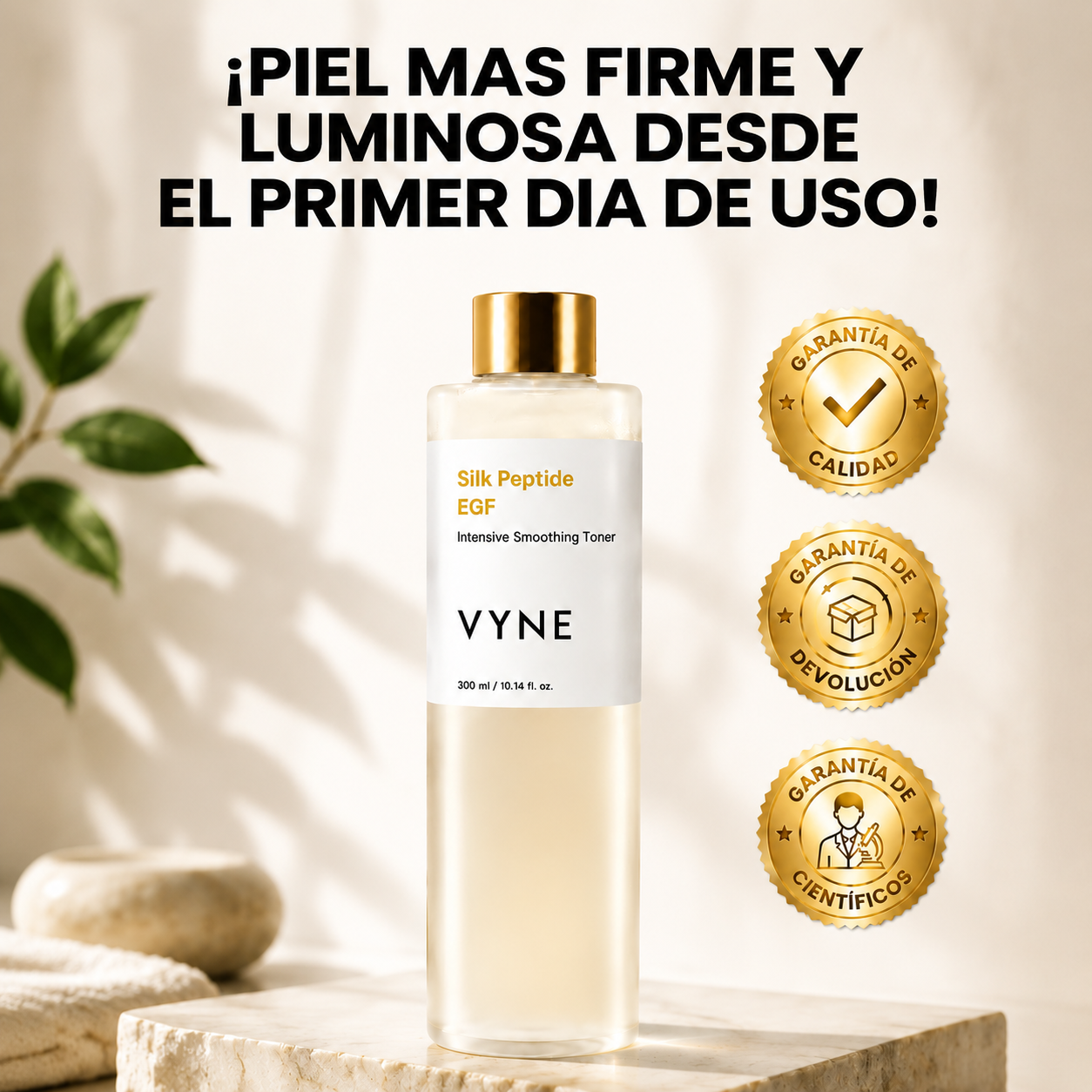 Tónico Reafirmante y Suavizante VYNE